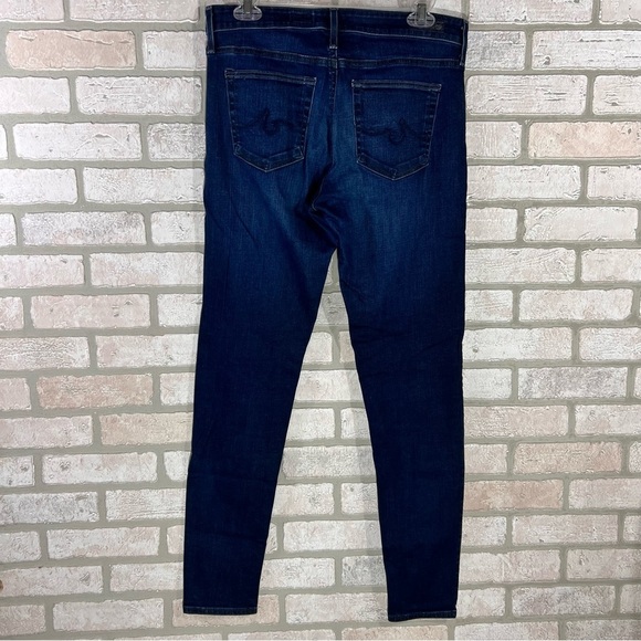 Ag The Farrah High Rise Skinny Jeans in Dark Wash Size 29 - Picture 7 of 11